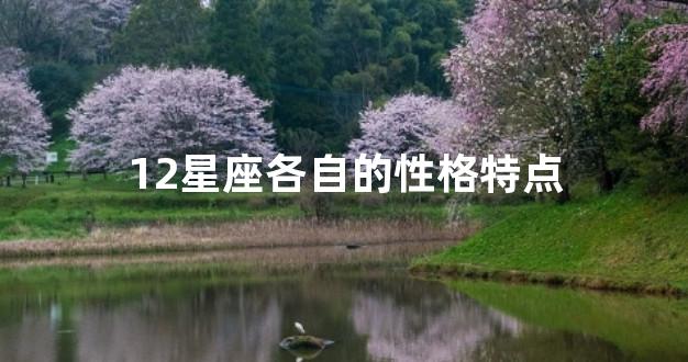 12星座各自的性格特点
