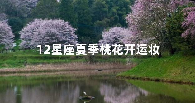 12星座夏季桃花开运妆