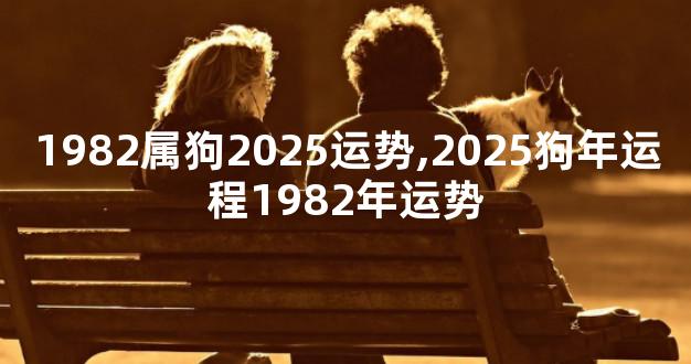 1982属狗2025运势,2025狗年运程1982年运势