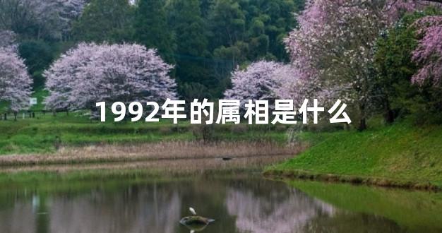 1992年的属相是什么