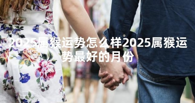 2025属猴运势怎么样2025属猴运势最好的月份