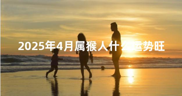 2025年4月属猴人什么运势旺