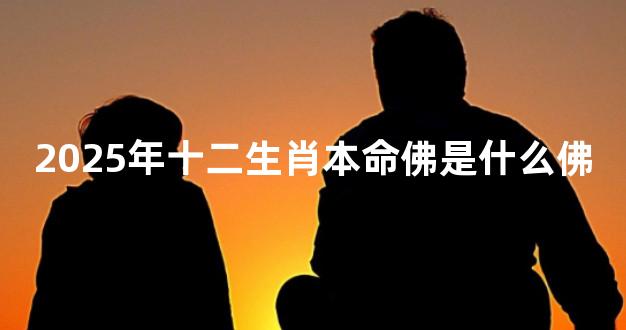 2025年十二生肖本命佛是什么佛