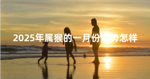 2025年属猴的一月份运势怎样