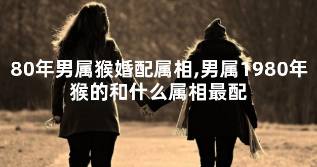 80年男属猴婚配属相,男属1980年猴的和什么属相最配