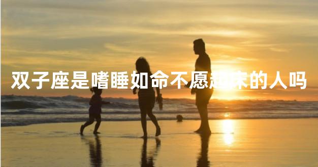 双子座是嗜睡如命不愿起床的人吗